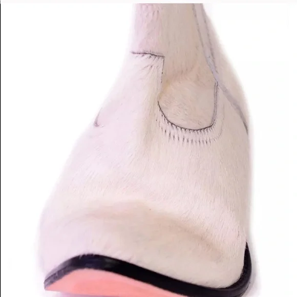 One Teaspoon Cream Ankle Booties - Picture 2 of 8